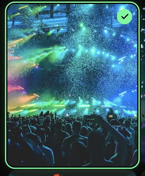 Event cover preview while creating an event
